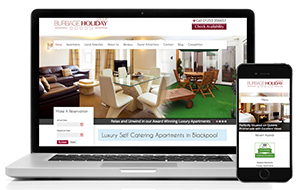 Web design Blackpool apartments